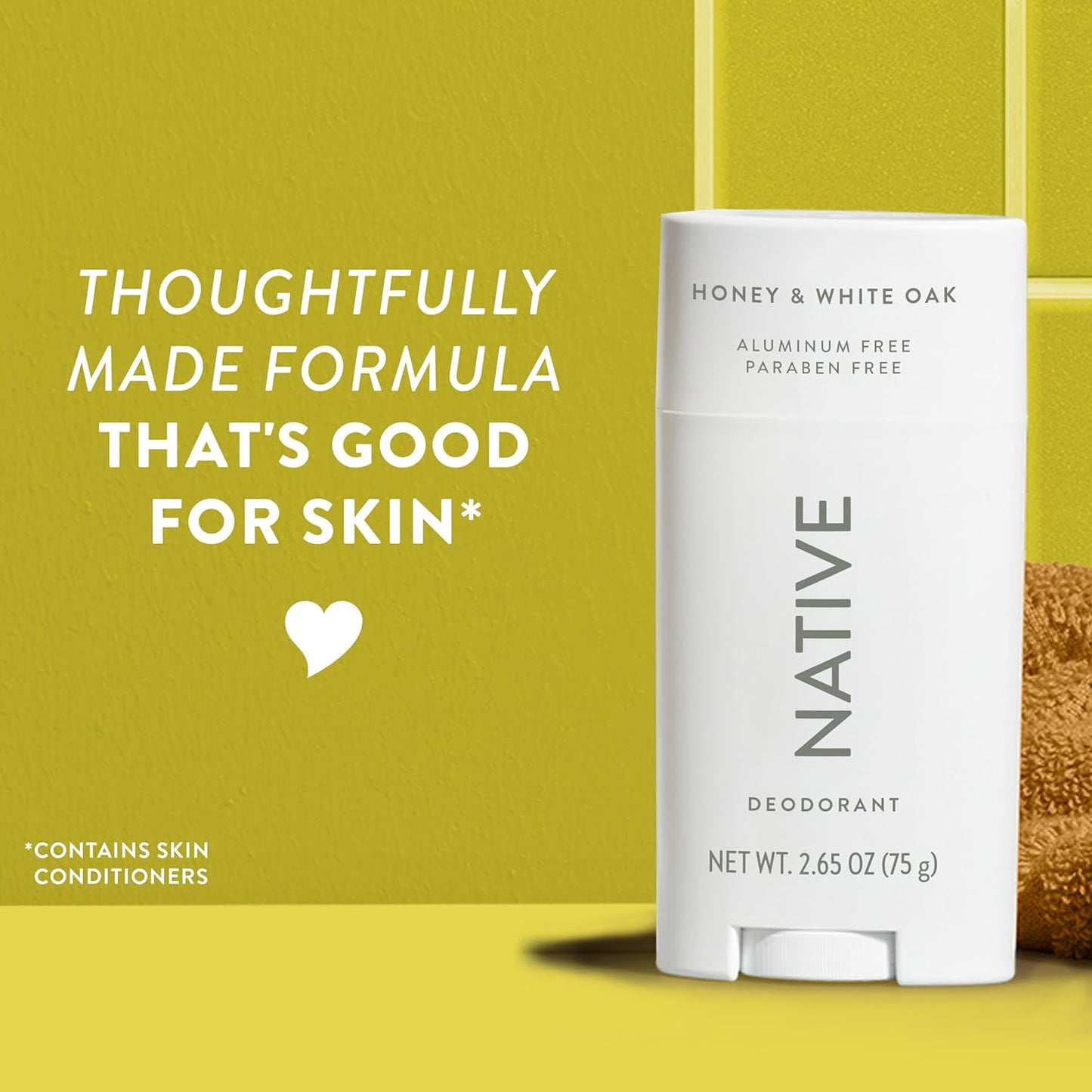 Native Deodorant | Aluminum-Free, 72-Hour Odor Control for Men & Women