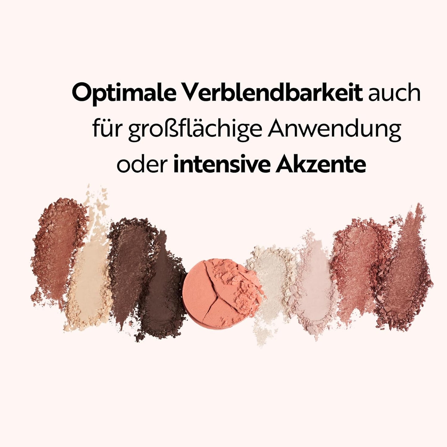 M. Asam Magic Finish Elegant Vibes Palette (8 x 0.03 oz + 1x 0.14g) - Eye Shadow Palette, 8 Harmonizing Eyeshadow Shades & Blush, High Color Payoff, Satin-touch Texture, Enriched With Vitamin E