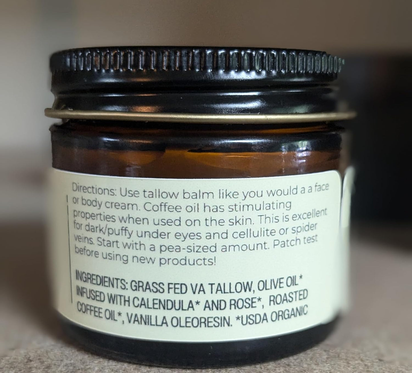 Organic Handmade Whipped Tallow Balm | Moisturizer for Eczema & Rosacea