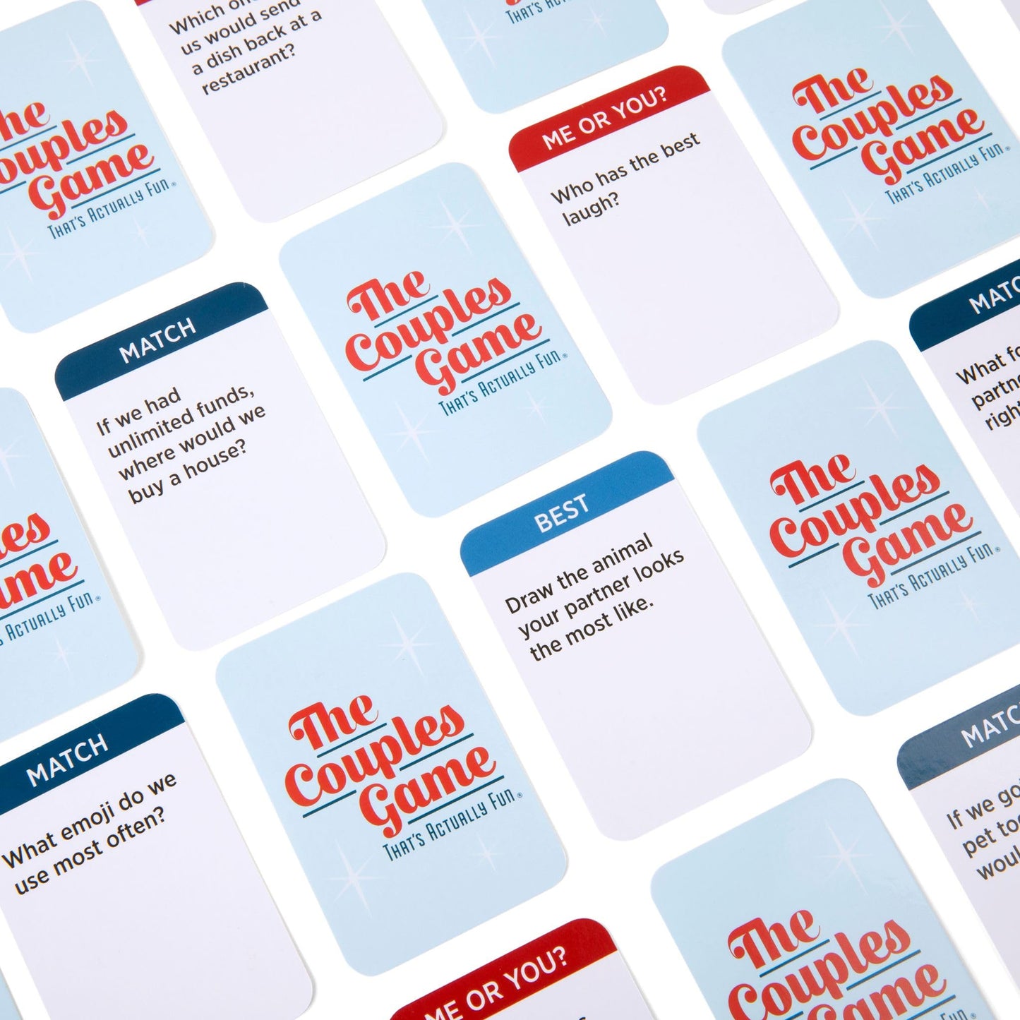 The Couples Game That's Actually Fun Expansion Pack | 150 Fun Questions to Play with Your Partner | Couples Card Games | Party Card Games for Date Nights & Valentine's Day | Ages 17 Up