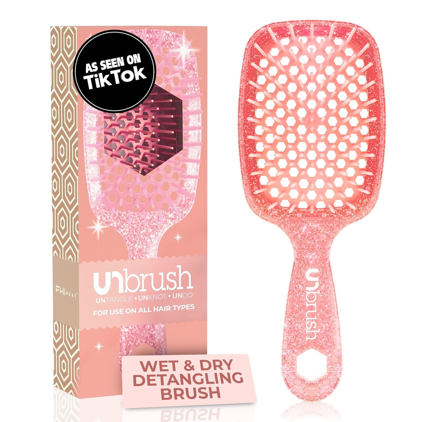 FHI Heat Detangling Brush | Pain-Free Brushing for All Hair Types
