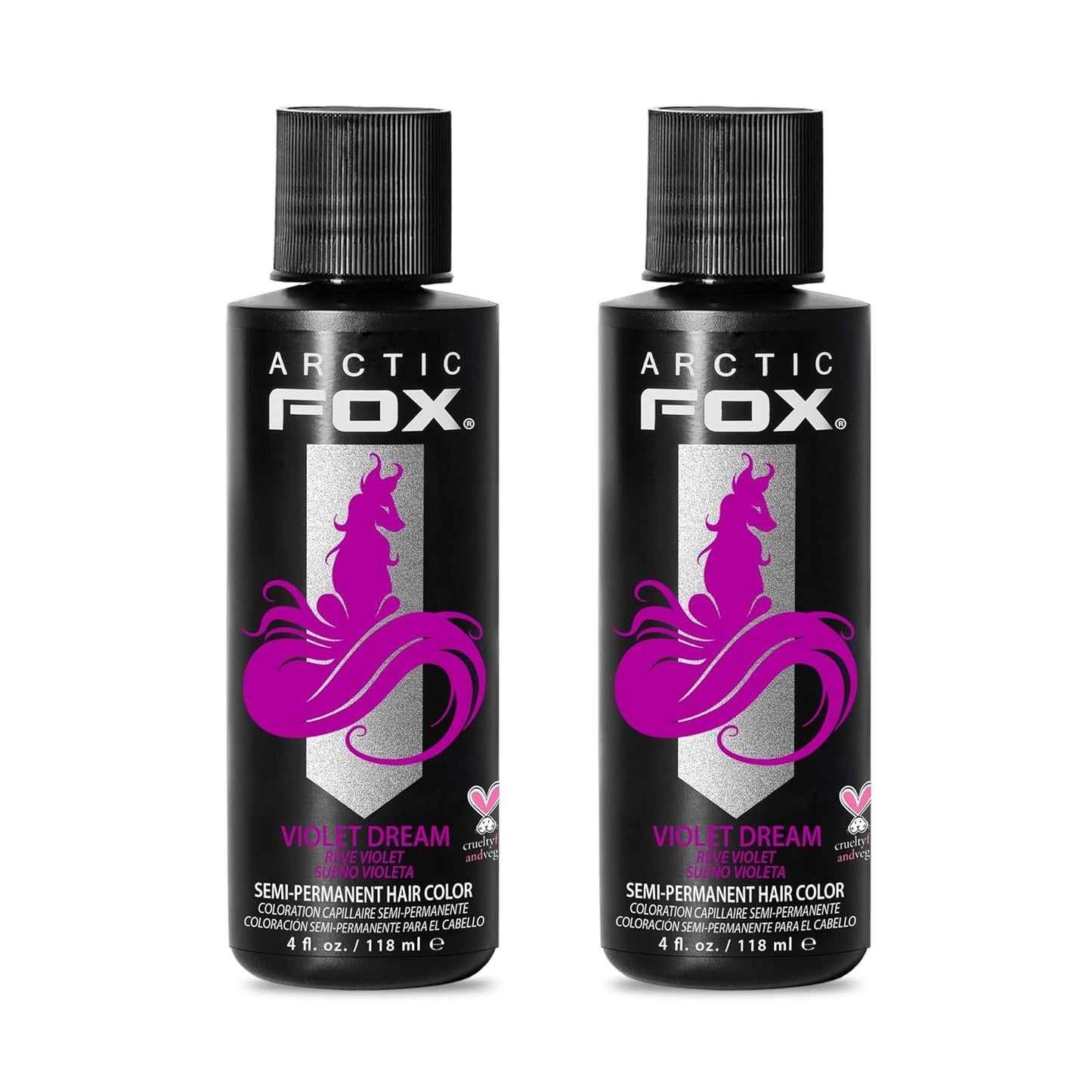 ARCTIC FOX Vegan Semi-Permanent Hair Color Dye | COSMIC SUNSHINE | 4 Fl Oz