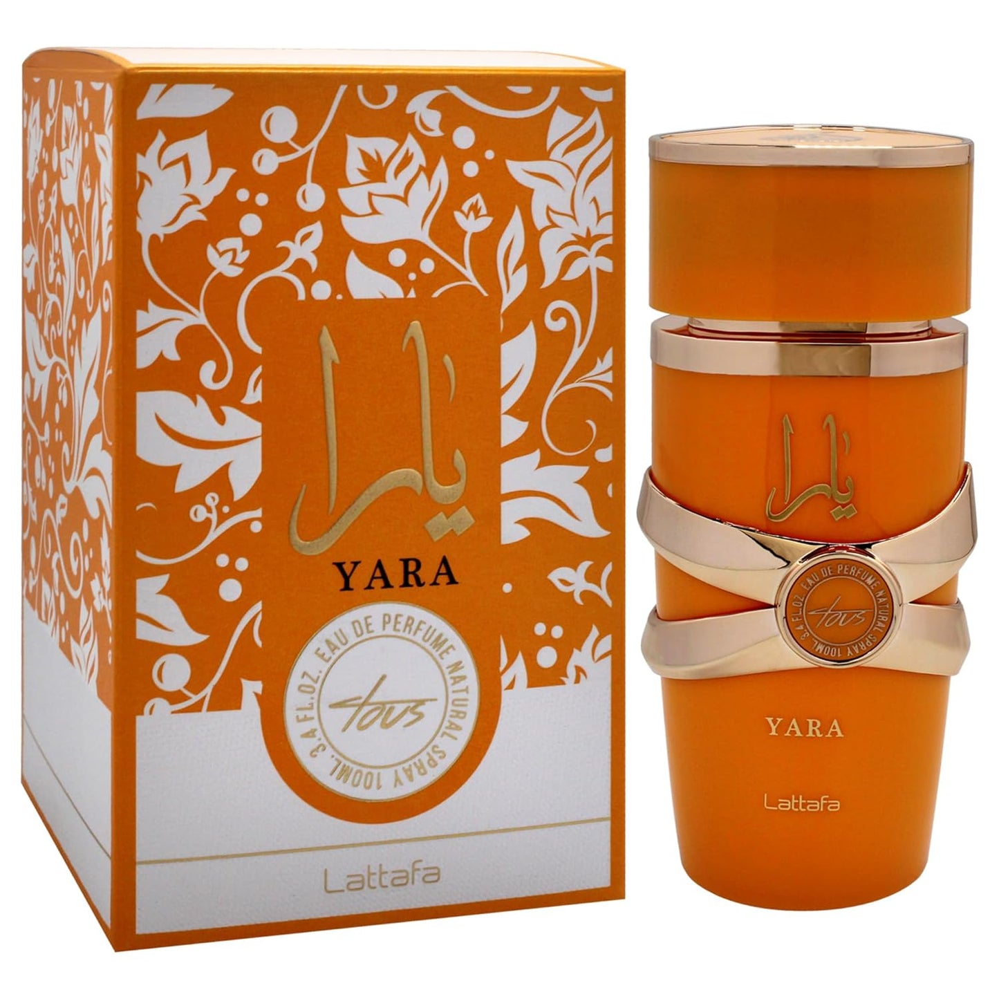 Yara Tous Eau de Parfum Spray for Women | 3.4 Oz | Pack of 5 | Lattafa