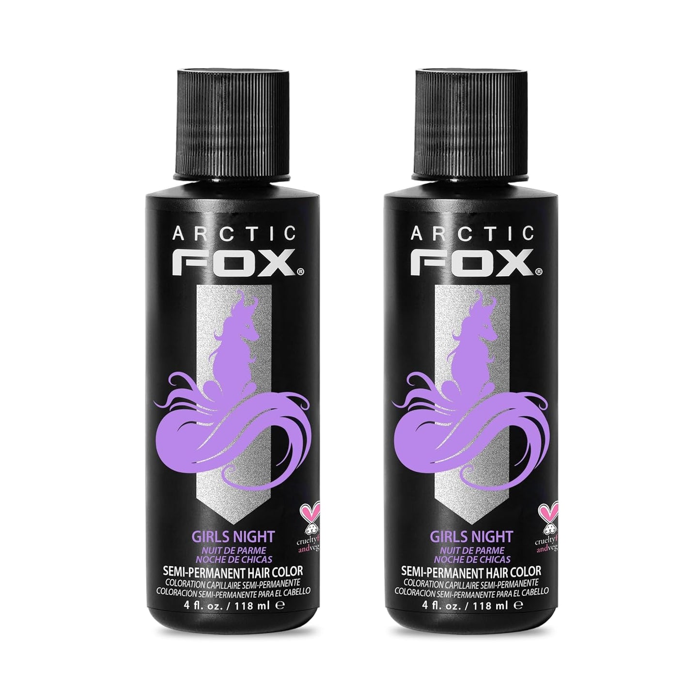 Vegan Semi-Permanent Hair Color Dye | Arctic Fox Transylvania | 4 Fl Oz