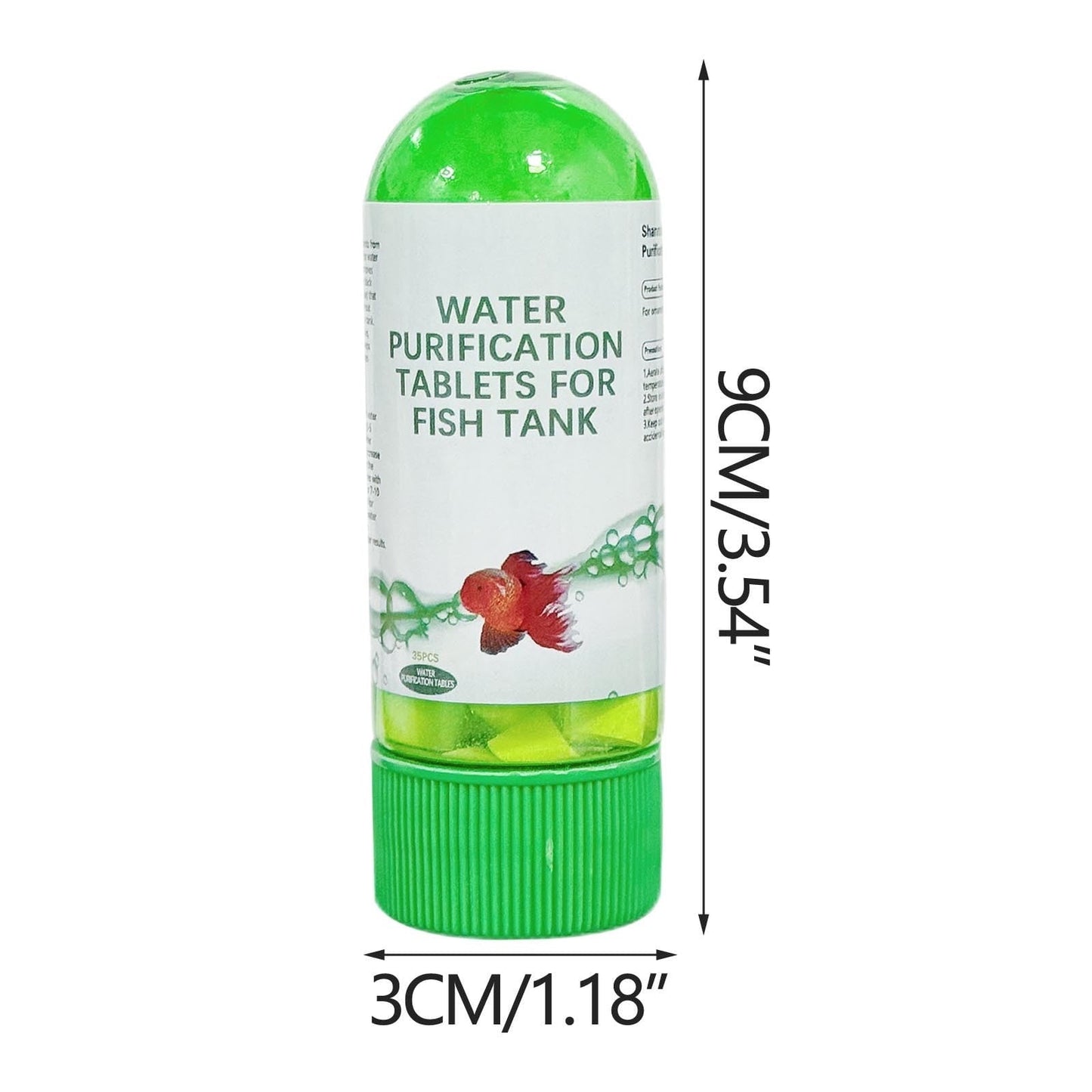 Aquarium Water Purification Tablets | Biological Enzyme | Powerful Turbidity Remover for Fish Tank & Pond | Safe for All Aquatic Life | Supports Fish Survival | 50g Bottle | 2025 New Formula