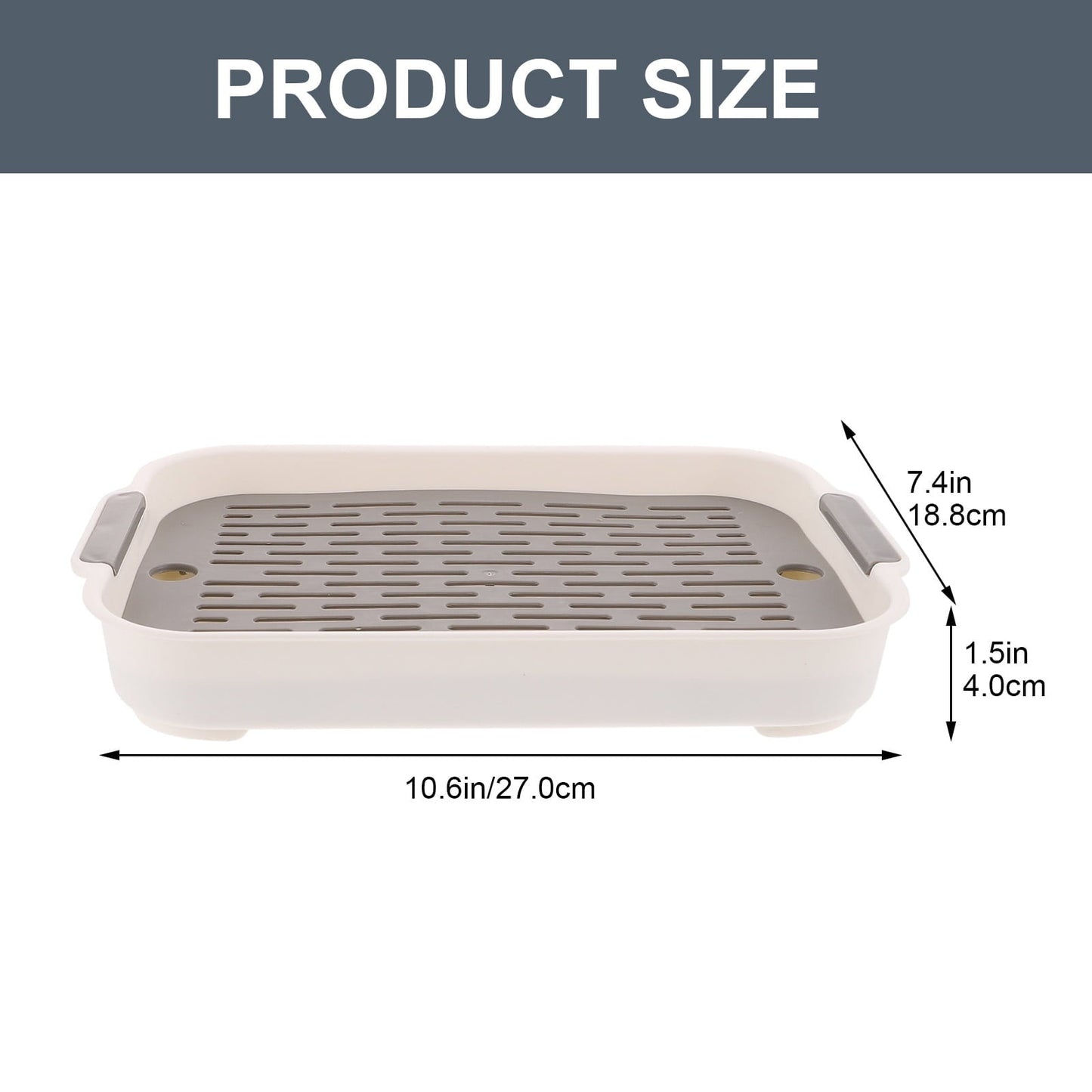 Meijiashe Bunny Litter Box Rabbit Litter Box Rectangular Hamster Toilet Bunny Litter Box Rabbit Training Potty