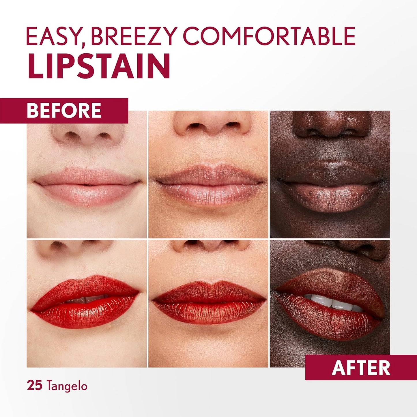 Covergirl Outlast Lipstain 25 Tangelo | Vegan, Transfer-Proof, Satin Finish