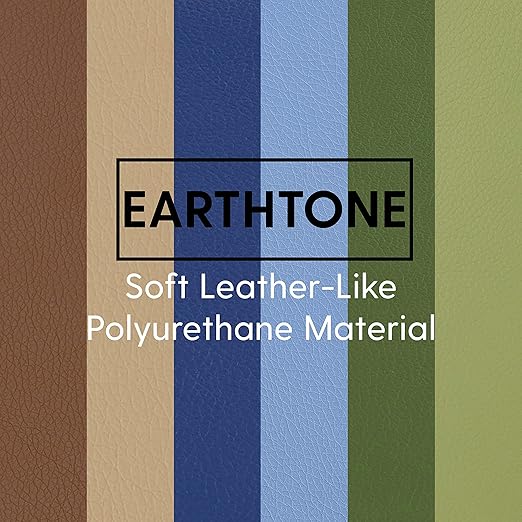 Factory Direct Partners SoftScape 15 inch Round Classroom Floor Cushions with Handles; Flexible Seating for Daycare, Preschool, Playroom; 2 inch Thick Deluxe Foam (6-Piece) - Earthtone, 11232-ET