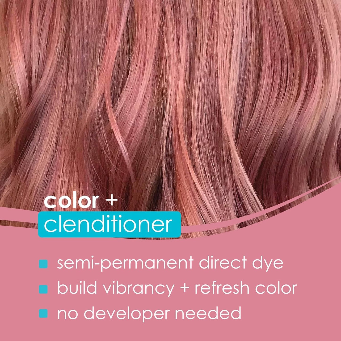 Keracolor Color + Clenditioner | 3-In-1 Color-Depositing Conditioner | 12 Fl Oz
