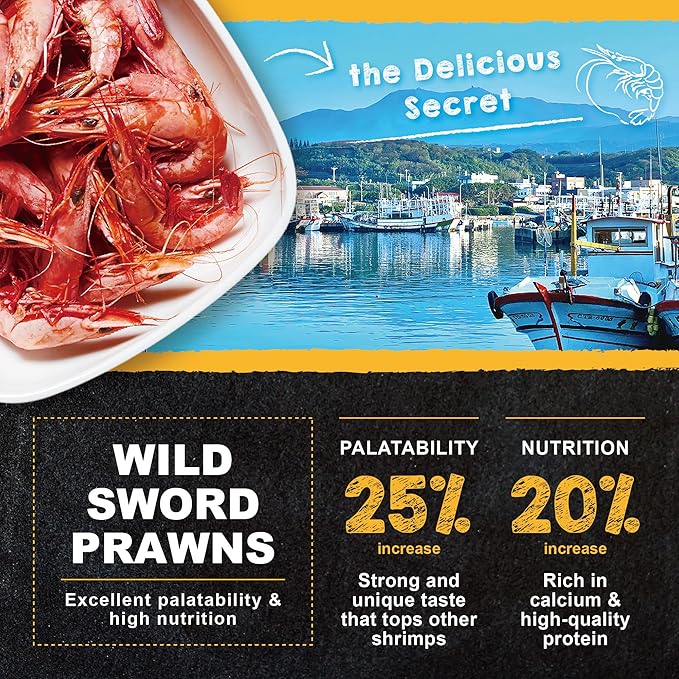 Ultra Fresh Floating Juvenile Turtle Food, All Natural Ingredients, Wild Sword Prawn, w/Deodorizing Probiotics, Juvenile Turtle Deodorizing Nutri Stick 15 oz