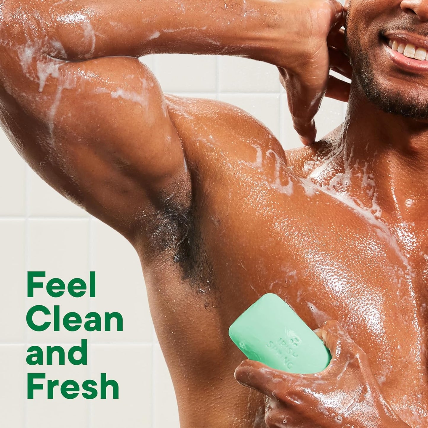 Irish Spring Men's Exfoliating Bar Soap | Fresh & Clean | 24 Pack | 3.7 Oz
