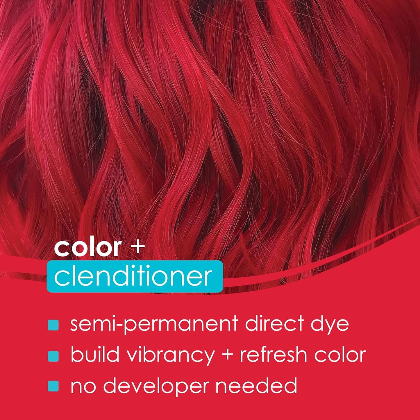 Keracolor Color + Clenditioner | 3-In-1 Color-Depositing Conditioner | 12 Fl Oz