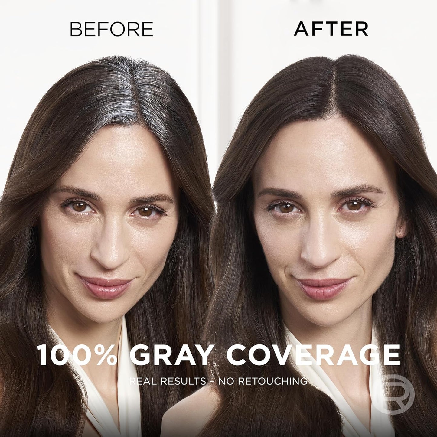 L'Oreal Paris Hair Color Root Cover Up Hair Dye Black 2 Ounce (Pack of 2) (Packaging May Vary)