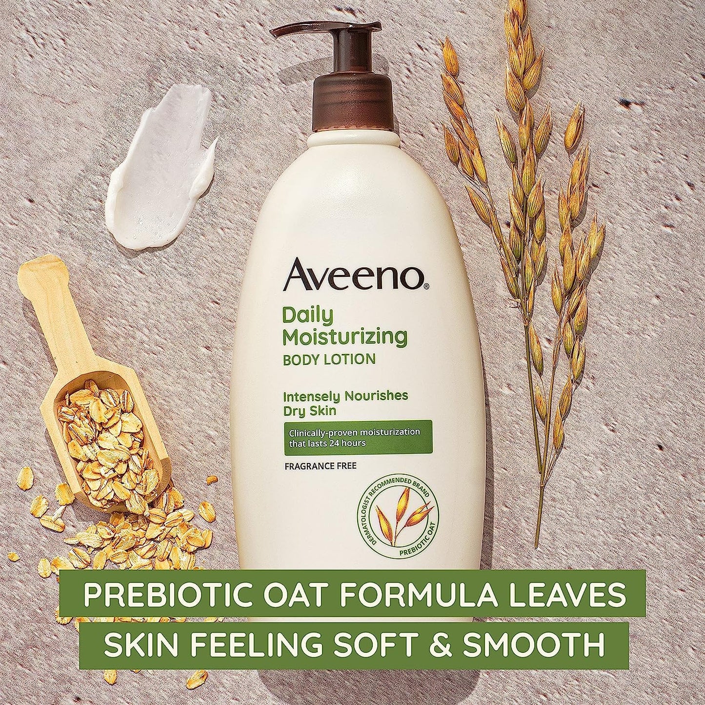 Aveeno Daily Moisturizing Lotion | 18 Oz Pump | Hydrating & Nourishing