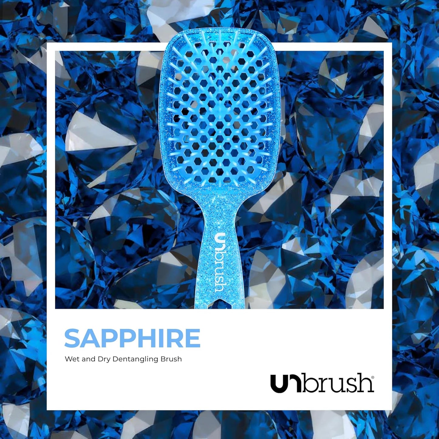 FHI Heat UNbrush Detangling Brush | Pain-Free for All Hair Types | Lightweight & Anti-Static