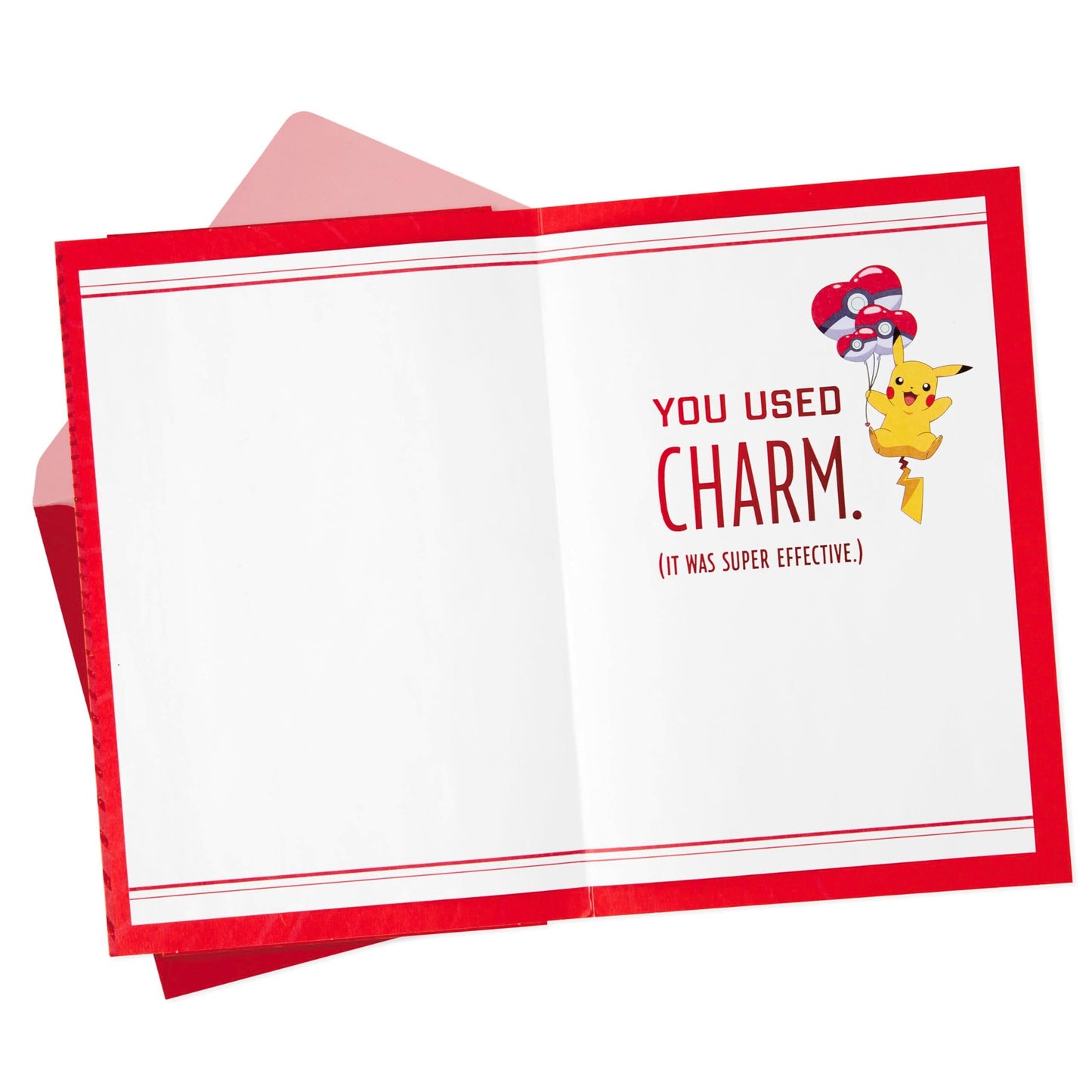 Hallmark Pokémon Valentines Day Card (Pikachu, I Choose You) Anniversary Card, Love Card