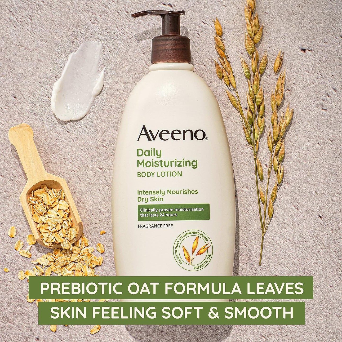 Aveeno Daily Moisturizing Lotion | 18 Fl. Oz | Hydrating & Soothing Formula