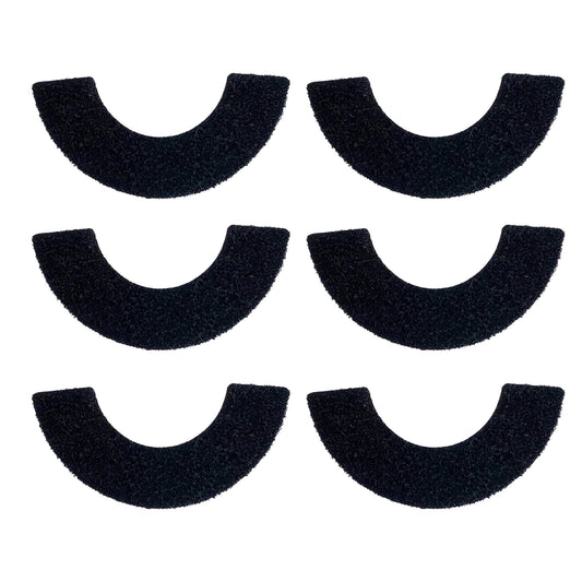 Activated Carbon Filters Compatible with LR 4 Cat Litter Box, Replacement Official Size, 6 Pack