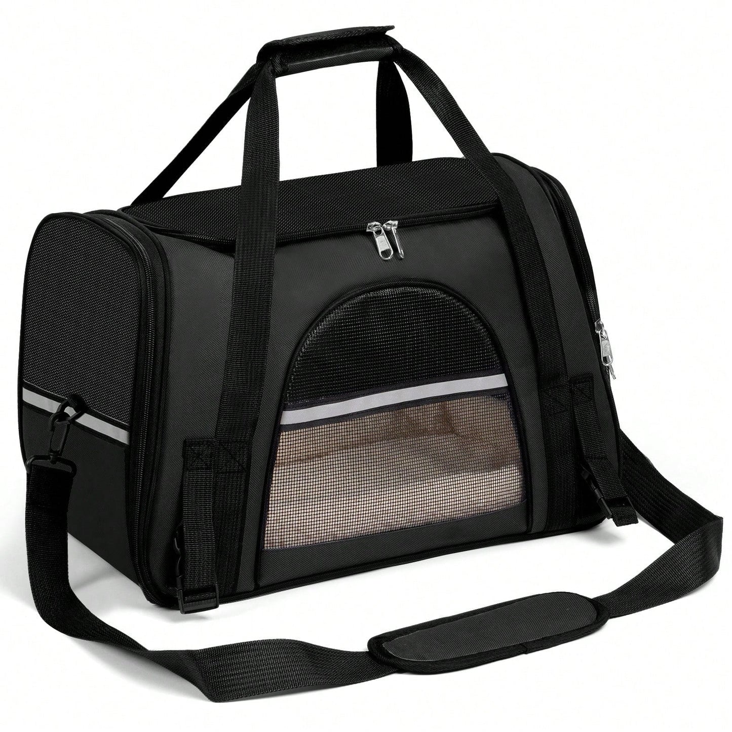 Cat Carriers Dog Carrier Pet Carrier For Small / Medium Cats Dogs Puppies (Up To 20lbs), TSA Airline Approved Small Dog Carrier Soft Sided, Collapsible Waterproof Travel Puppy Carrier