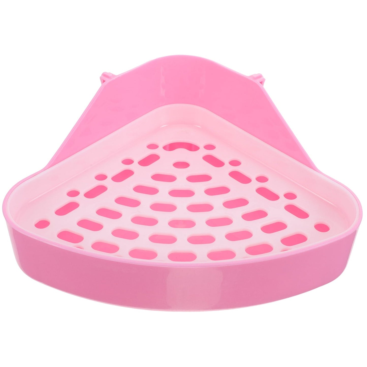 Gong Bunny Litter Box Pet Toilet Triangle Potty Trainer Corner Litter Bedding Box