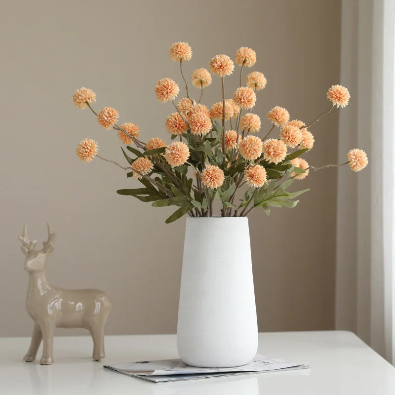 5 Heads Silk Dandelion Flower Bouquet