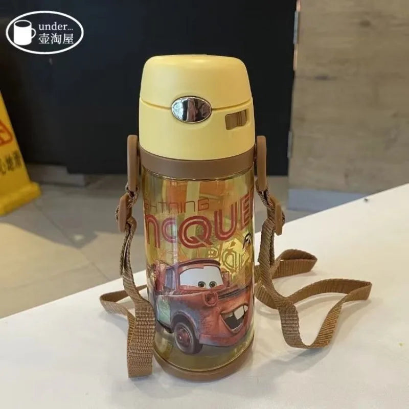 Kids Water Bottle Soft Mouth Straw