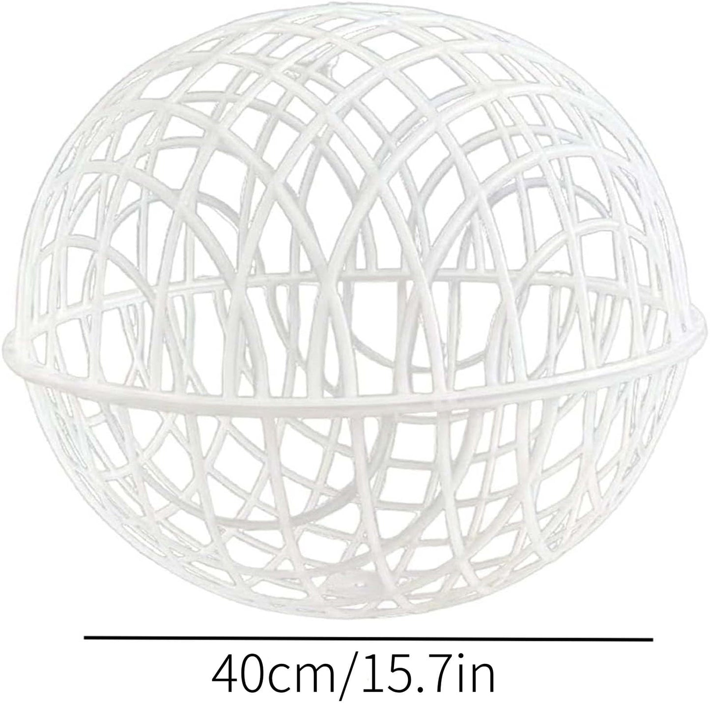 Simple Movable Chicken Ball Cage Rolling Orb Mobile Poultry Enclosure Round for Chicks Rabbits Birds Outdoor Backyard Farms- Prevents Dog Bites Horse Trampling C