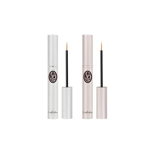Eyelash Growth Serum Specially for Sensitive Eyes makes Thicker, Longer Lashes and Eyebrows Unidollss Lash Enhancing Treatment with Nourishing Botanical,Vegan&Cruelty-free.
