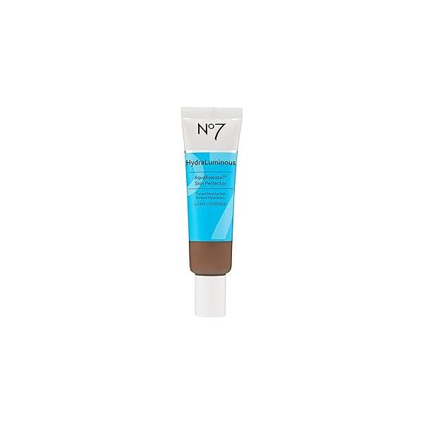 No7 HydraLuminous Skin Tint Perfector - Aqua Release Tinted Moisturizer with a Hydrating, Lightweight Formula Sheer to Light Coverage Face Makeup Fair (1 Fl Oz)