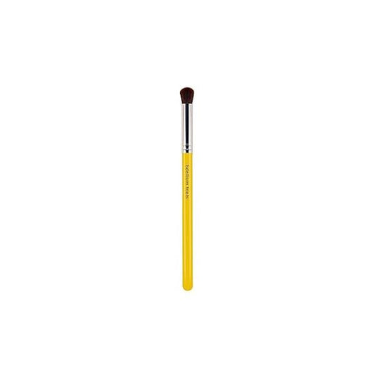 Bdellium Tools Professional Makeup Brush - Studio Series 767 Round Dome Blender With Soft Synthetic Fibers, For Blending & Smoothing (Yellow, 1pc)