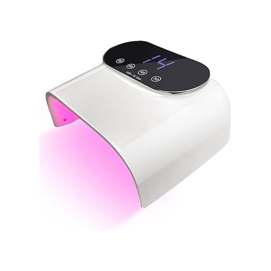 76W UV LED Nail Lamp Light Dryer for Nails Gel Polish,LED with 38 Beads,4 Timer,Smart Sensor,LCD Display Fast Curing Polish Art Tools Manicure Accessories
