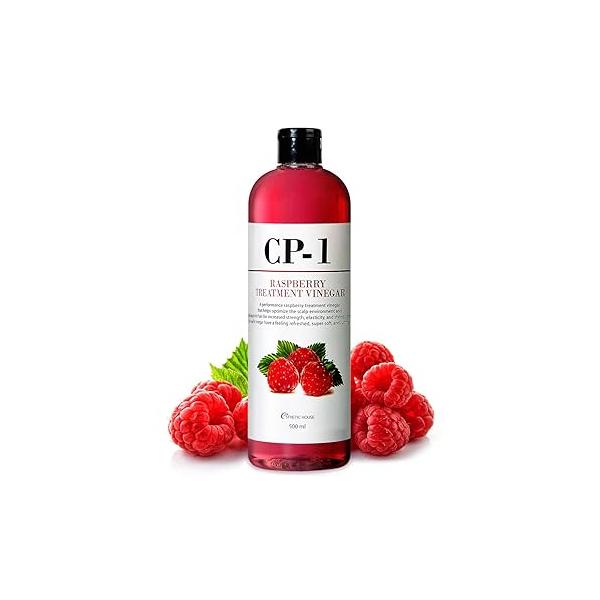 CP-1 Esthetic House Raspberry Treatment Hair Vinegar Rinse, for scalp (500ml 16.9 oz)