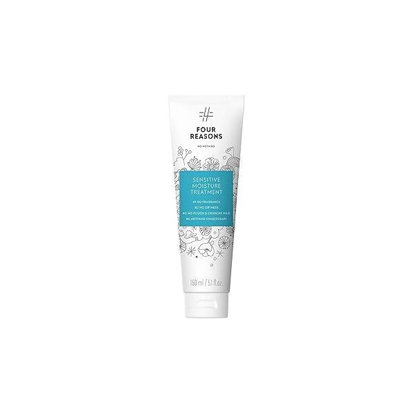 No Nothing Sensitive Moisture Treatment - Perfume-free, Moisturising Intensive For Dry and Damaged Hair | 100% Vegan 150 ml (New Packaging)