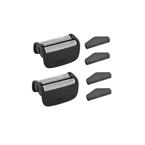 Replacement Head and Cutter Assembly Compatible with Remington PF7400, PF7500, PF7600 Foil Shavers，2 PACK（BLACK）