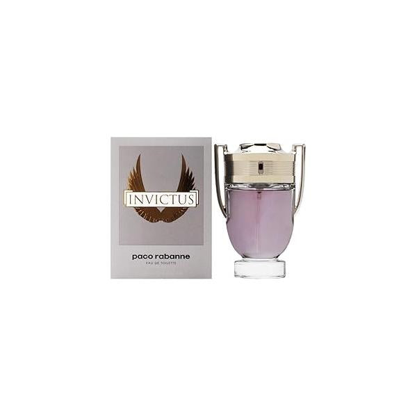 Paco Rabanne Invictus Fragrance For Men - Ecstatically Addictive Scent Of Victory Notes Sea Grapefruit And Guaiac Wood Smash Up Freshness Heat Powerful Stimulant Edt Spray 3.4 Oz