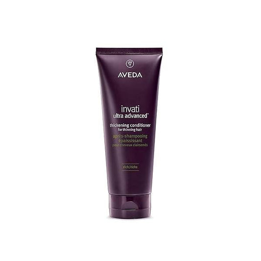Aveda Invati Ultra Advanced Thickening Conditioner Rich | Step 2 of 4 Reduces Hair Loss by 77% for Medium to Thick Thinning Types Normal Oily Scalp 96% Naturally Derived*