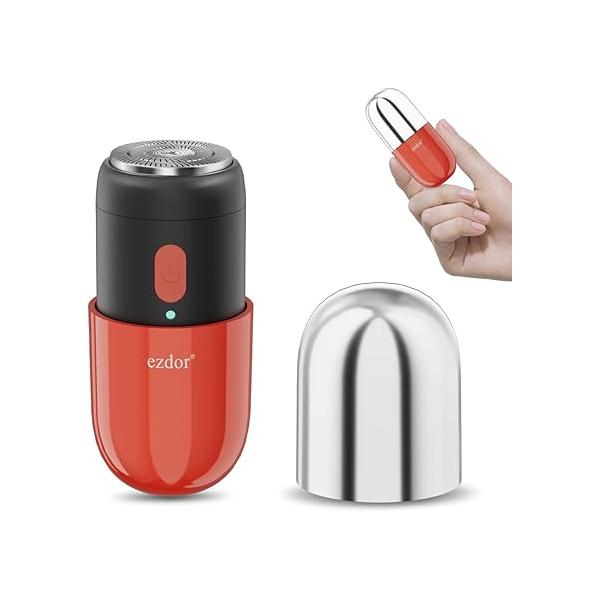 Mini Electric Shaver, Portable Razor for Men Women, USB-C Rechargeable Shavers, Waterproof Razors, Powerful Men's Cordless Travel Home Business Trip