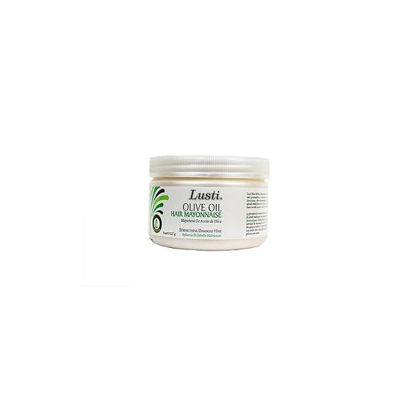 Lusti Olive Oil Hair Mayonnaise, 8 fl oz - Rejuvenate & Scalp Repair Dry and Damaged