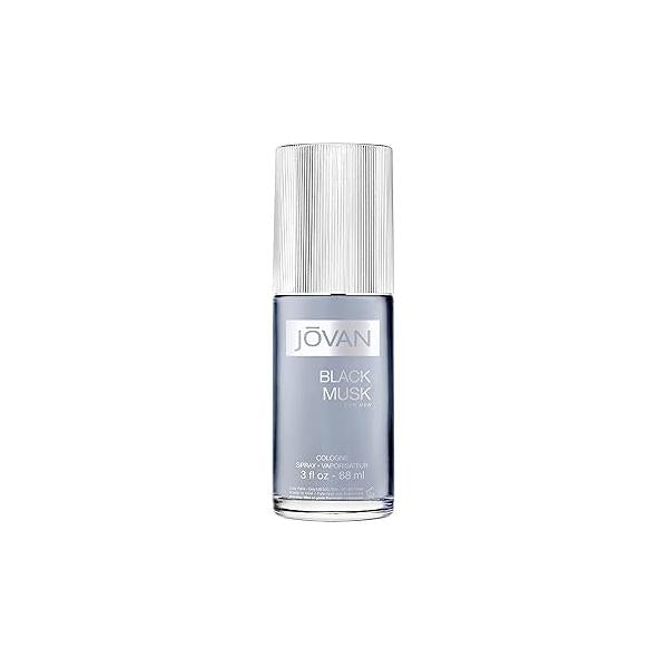 Jovan Black Musk by for Men - 3 Ounce Cologne Spray