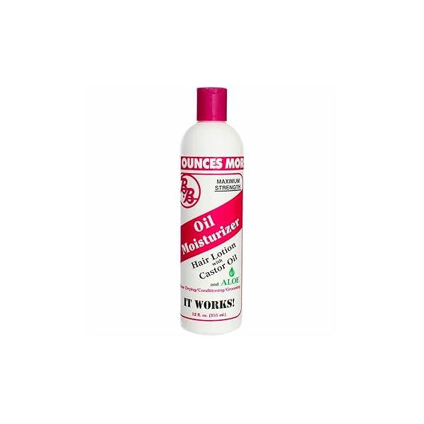 Bronner Brothers Oil Moisterizer Hair Lotion, 12 oz (Pack of 3)