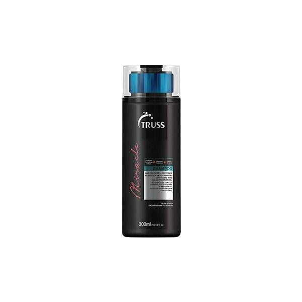 TRUSS Miracle Hair Growth Shampoo - Anti-Aging & Color Protection for Women Men Formulated with Keratin Vitamin E to Help Restore Elasticity Shine (10.14 oz)