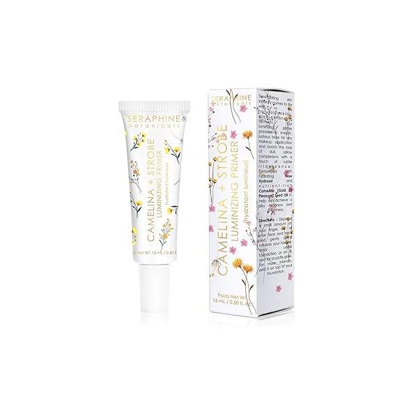 Seraphine Botanicals Camelina + Strobe - Luminizing Primer Glow-Enhancing Formula 15 ml/ 0.50 oz