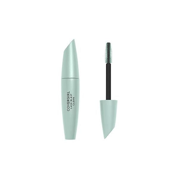 CoverGirl Lash Blast Clean Volume Mascara, Vegan Formula, Volumizing, Smudge-Proof, Cruelty Free, Very Black, 1 Count