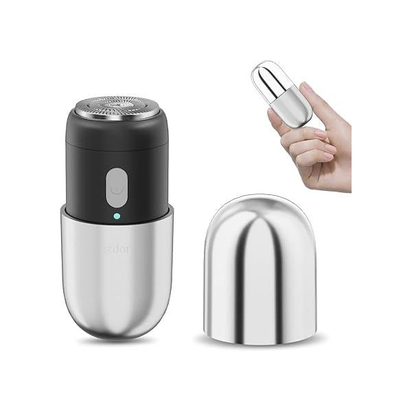 Mini Electric Shaver, Portable Razor for Men Women, USB-C Rechargeable Shavers, Waterproof Razors, Powerful Men's Cordless Travel Home Business Trip