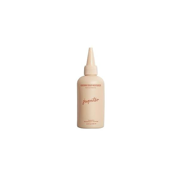 Jupiter Renewing Scalp Moisturizer, Hydrating Leave-On Treatment, for Dry, Itchy Scalp, Aloe Vera, & B Vitamins, Color-Safe, Vegan, Fragrance-Free, Paraben, Phthalate, Sulfate-Free, 3.4 fl oz