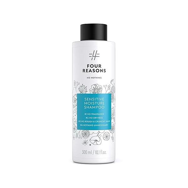 No Nothing Moisturizing Shampoo - Fragrance Free for Dry Hair and Sensitive Scalp Hydrating, Hypoallergenic, Vegan, Paraben Clear 10.15oz