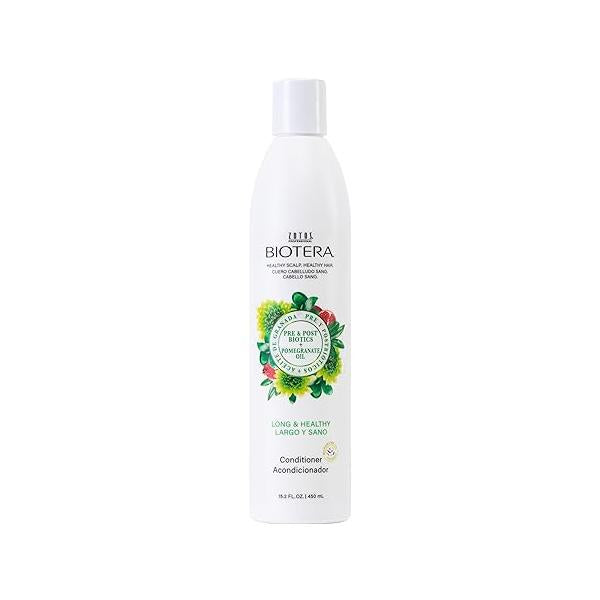 Biotera Long & Healthy Strengthening Conditioner | Strengthens Long, Growing Hair Microbiome Friendly Vegan Animal Test Free Paraben Color-Safe