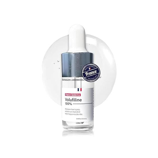 [Volufiline 12.5ml] 100% Pure Volufiline from SEDERMA (France) | DIY Skincare - Face Serum Cosmetic Grade For & Body Improved Fine Lines Skin Elasticity