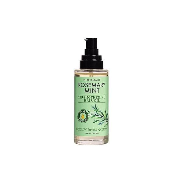 Rosemary & Mint Hair Oil - Infused with Biotin, Nourishes the Scalp, Helps Support Growth, 100ml