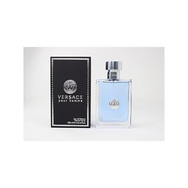 Gianni Versace Pour Homme Eau De Toilette Spray for Men 3.4 oz / 100 ml